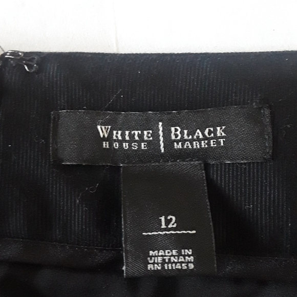 White House Black Market Leopard Skirt 12 - Picture 4 of 4